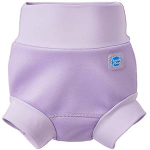lot 4202 image: Splash About Happy Nappy Reusable Swim Diaper, Lilac, 3-4 Years - Retail $15