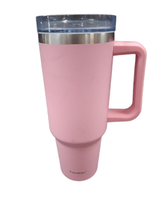 lot 5662 image: TaroKitc Pink Insulated Travel Mug approximately 32 oz - Retail $15