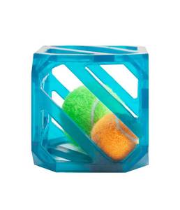 lot 6066 image: Outward Hound Puzzle Cube Interactive Squeaky Dog Toy - Retail $14