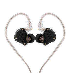 lot 6068 image: Linsoul KZ ZS10 Pro, 4BA1DD 5 Driver in Ear Monitor, HiFi Wired Earbuds, Gaming Earbuds, Hybrid IEM Earphones with Stainless Steel Faceplate, Detachable Cable for Musician(with Mic, Dark Black) - Retail $46