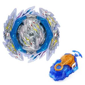 lot 16384 image: Battling Tops Burst Battle B-189 Guilty Longinus Kr MDS-2 Gyro Toys for Kids with B-184 Custom Bey Launcher - Retail $23