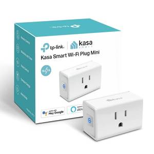 lot 16403 image: Kasa Smart Plug Ultra Mini 15A, Smart Home Wi-Fi Outlet Works with Alexa, Google Home and IFTTT, No Hub Required, UL Certified, 2.4G WiFi Only, 1-Pack(EP10), White - Retail $9