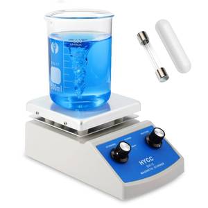 lot 19922 image: HYCC Magnetic Stirrer Hot Plate Max 716°F, 100-2000RPM Hot Plate with Magnetic Stirrer, 2000mL Magnetic Hotplate Stirrer, Magnetic Stirrer wMagnetic Stir Bar - Retail $49