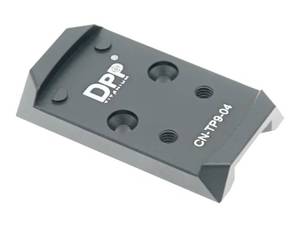 lot 20336 image: DPP Titanium Adapter Plate for Canik TP9 SFXRival Holosun 407K507KEPS CarryEPSOsight K S SERomeoZero-CN-TP9-04 - Retail $25