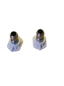 lot 20339 image: Lheng 2Pcs Large Aperture Blue Color Pressure Washer Accessories Kit Spray Nozzle Tips uick Connecting Pivoting Coupler 14 inch - Retail $1,613