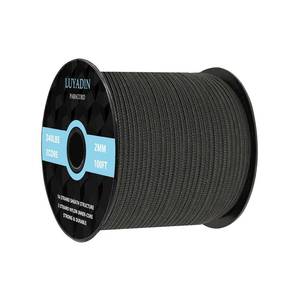 lot 20388 image: LUYADIN Paracord 240lb - Diameter 2mm Micro Utility Cord -3 Strand Parachute Spool Cord - 100ft 200ft,Paracord for Camping,Hiking,Fishing,Outdoor and DIY - Retail $9