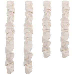 lot 20402 image: 4 Pcs Fabric Cord Cover 6 Feet and 4 Feet Chain Cable Sleeve Chandelier Lighting Wire Cord Cover for Lamps Light Fixtures Lighting Wires Cable Management - Retail $31