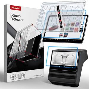 lot 20423 image: REEVAA 2026 2025 New Tesla Model Y Juniper Screen Protector No Glare and Fingerprint, 9H Tempered Glass Fit for 2025-2026 Model Y Juniper, with Alignment Kit Accessories, Matte - Retail $33