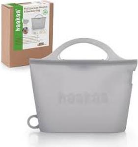 lot 2401 image: BPA-Free Silicone Microwave Sterilizer Bag - Retail $15
