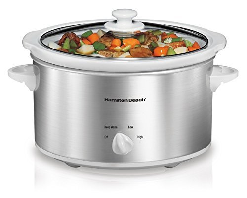lot 4101 image: Hamilton Beach 33140V 4-Quart Slow Cooker