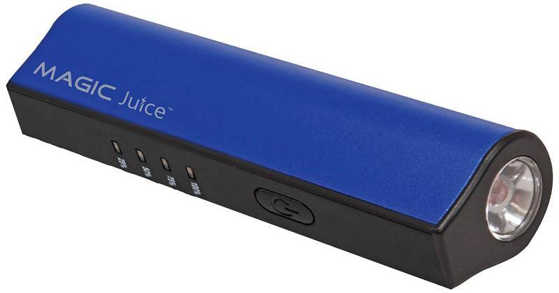lot 5498 image: VuPoint PB-BK05BU-VP Emergency Smart Charger with Built-In Flashlight