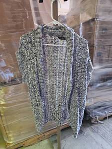 lot 558 image: Questions Brand Marled Knit Cardigan 2X