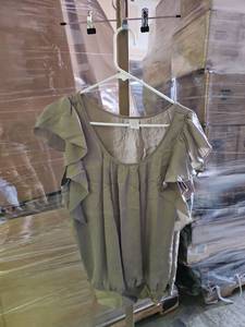 lot 564 image: New Olive Green Polyester Womens Dress - Size L