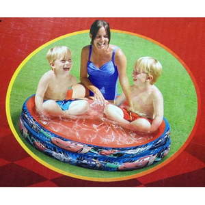 lot 1081 image: Disney Pixar Cars Racing Pals Inflatable Pool