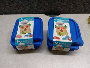 lot 44 image: Star-Ware Kids 6-Pack Food Storage Containers