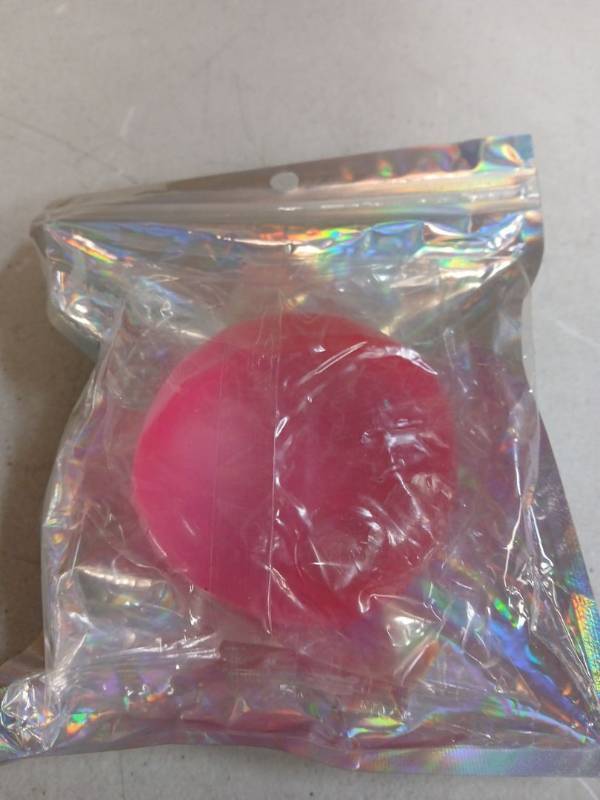 lot 27162 image: Textured Sensory Toy Stretchy Squishy Ball Pink