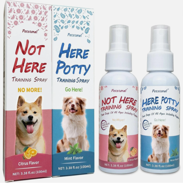 lot 31346 image: Petstoral Dog Potty Training Spray Set