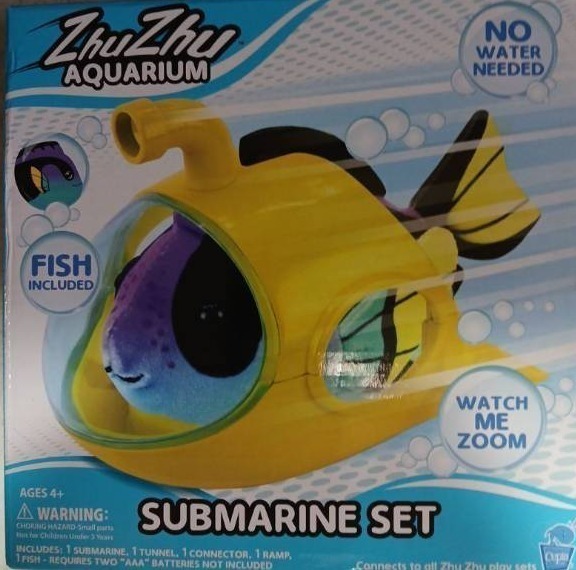lot 31378 image: Zhu Zhu Aquarium Submarine Set - Interactive Toy