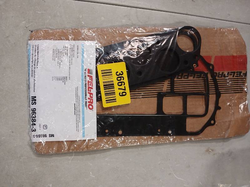 lot 41771 image: FEL-PRO MS 96384-3 Fuel Injection Plenum Gasket Set for Honda 3.5L, 3.2L