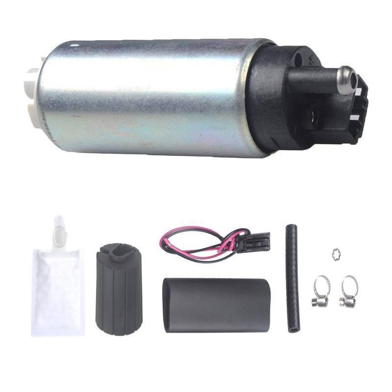 lot 50465 image: PLDDE New 1pc Genuine 255 LPH High Flow OE Upgrade Performance Electric Gas Intank EFI Fuel Pump With StrainerFilter  Rubber GasketHose  Clamps  Universal Wiring HarnessPlug Pigtail Connector
