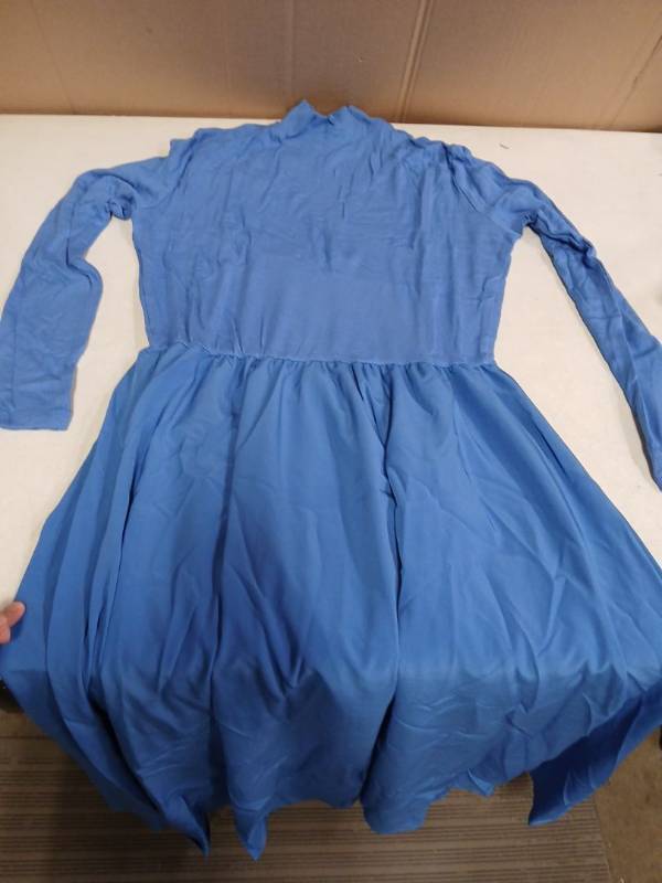 lot 27256 image: Womens Long Sleeve Maxi Dress Blue XL