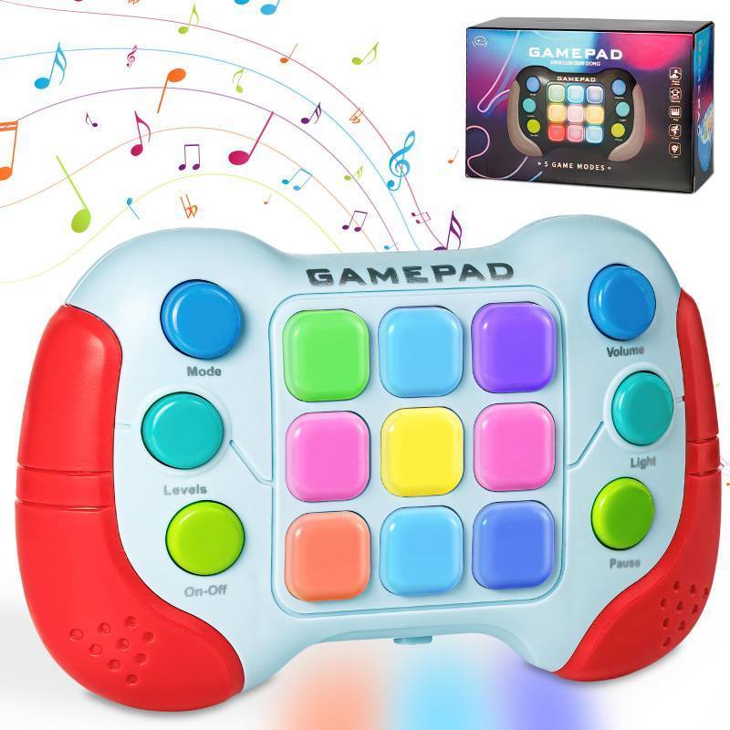 lot 30713 image: Wdebay Electric Fidget Push It Light Up Kids GamesBop Outdoor Toys for Ages 8-13 Year Old Girls and Boys Birthday GiftsHandheld Sensory Toys for Kids with Autism