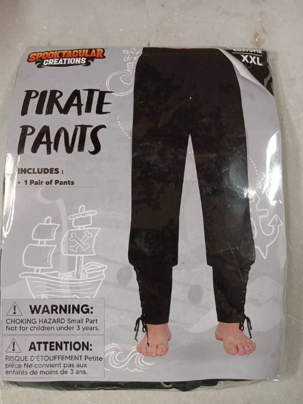 lot 42642 image: XXL Spooktacular Creations Pirate Pants Costume