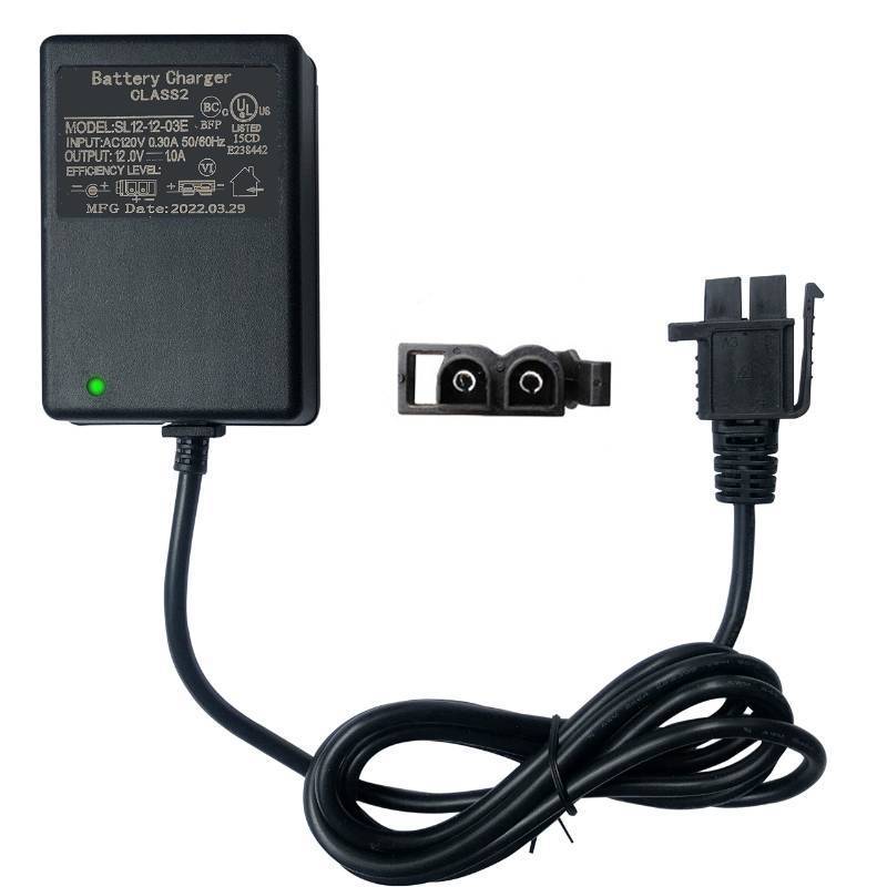lot 30794 image: FLHFULIHUA12 Volt Charger for Kids Ride On Car Toys12v Battery Charger for Yamaha Raptor 700R Toyota FJ Cruiser Dumar MegaTredz Motion Trendz Power Supply Adapter for Children Electric Wheels Cars