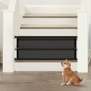 lot 27377 image: Expandable Pet Gate for Dogs, 28-38 Width Step Over Short Dog Gates, Puppy Gate Indoor Dog Gate for The House, Doorway, Stairs