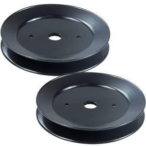 lot 27398 image: POSFLAG 2 Pack 153535 Pulley Mandrel Craftsman Replaces Craftsman Mandrel Pulley 153535, Mandrel Pulley 173436, CP153535, 177865 532153535 539112171 532173436 for Husqvarna YTH18542 RZ5424 Tractors