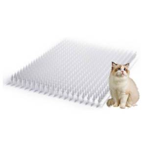 lot 27405 image: Mardili Cat&Dog Repellent OutdoorIndoor Spike scat mat, Garden Scat Mats,Set of 8