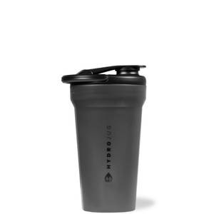 lot 33427 image: Hydrojug 20 oz Noiseless Shaker Bottle 100% Leakproof Shaker Cup for Protein Mixes, Pre-Workout & Supplement Shakes Durable, Easy Clean Design, Black