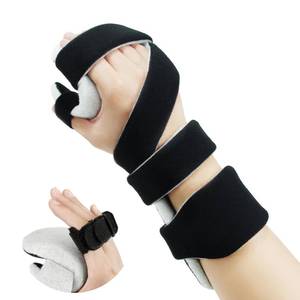 lot 33477 image: OSK Soft Functional Resting Hand Splint with Finger Separator,Stroke Hand Brace By Restorative Medical,Wrist Brace For Carpal Tunnel,Immobilizer Muscle Atrophy Rehabilitation(Right,Small)