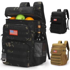 lot 36585 image: Tactical Backpack Cooler,Soft Lightweight Leakproof Cooler Backpack,Insulated Cooler Bag,Portable Soft Cooler Bag Waterproof for Beach, Travel, Camping, Picnic, Hiking