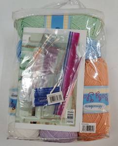 lot 33160 image: Hershner Baby Yarn, 5 Multi Yarn Pack