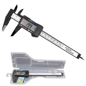 lot 33178 image: Simhevn Electronic Digital Calipers, inch and Millimeter Conversion, LCD Screen displays 0-6 Caliper Measuring Tool, Automatic Shutdown, Suitable for DIYJewelry Measurement (New150mm Black Plastic)