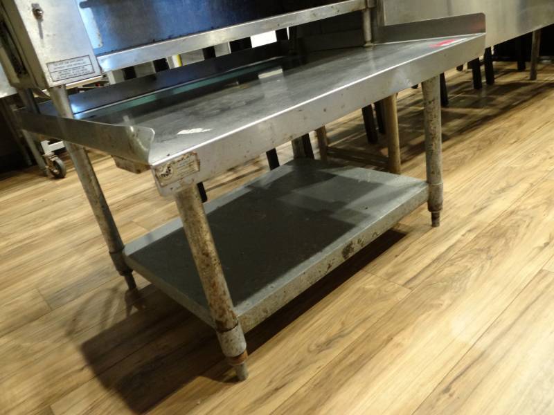 lot 7392 image: Stainless Equipment Stand