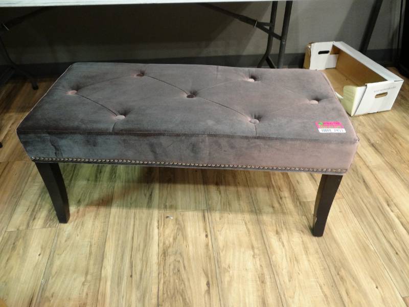 lot 7453 image: Bench BrownLight Purple Tint