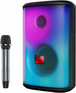 lot 27860 image: Monster Sparkle Bluetooth Speaker 120W Peak with Microphone, Portable Speaker and Heavy Bass, Full-Screen Colorful Lights, 24H Playtime, AUX, USB Playback, Waterproof Loud Speaker for Outdoor -Retail- $299.99