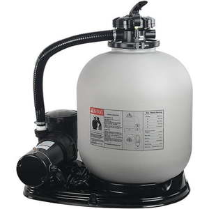 lot 27899 image: XtremepowerUS 19  Sand Filter Pump  4500GPH  With 1.5HP Pool Pump For Above Ground Pools  With 7-Way Multi-Port Valve & Strainer Basket  For Domestic & Commercial Pools