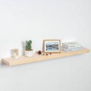 lot 27857 image: Floating Shelves, 48 Inch Wall Shelf, Rustic Wood Shelves for Wall Storage, Fireplace Mantel, Wall Mounted Wooden Display Shelf for Bathroom Bedroom Kitchen Garage,48 W x 8 D x 1.6 H