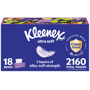 lot 27859 image: Kleenex Ultra Soft Tissues - 18120s