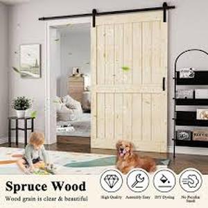 lot 27868 image: 36 In. H-Shaped Barn Door (No Hardware)