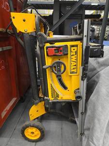 lot 4385 image: DeWalt DWE749 Table Saw