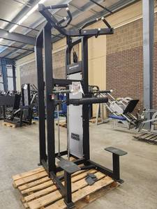 lot 6136 image: Hammer Strength Assisted DipChin Machine