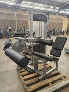 lot 6156 image: Hammer Strength Seated Leg Curl Machine