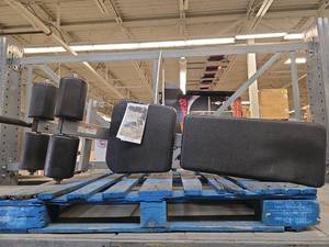 lot 6219 image: Hammer Strength Commercial Gym AbBack Extension Bench