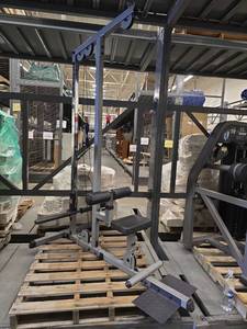 lot 6234 image: Body-Solid GLM83 Multi-Station Lateral Pull Down Machine