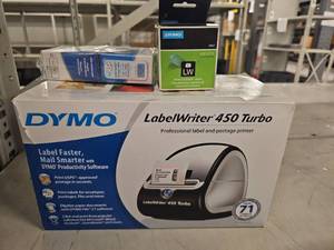 lot 8970 image: DYMO LabelWriter 450 Turbo Professional Label Printer