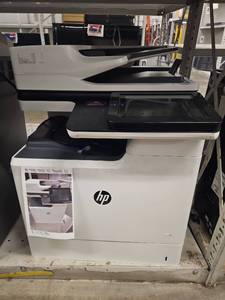 lot 8980 image: HP Color LaserJet Enterprise MFP J8A10A Printer